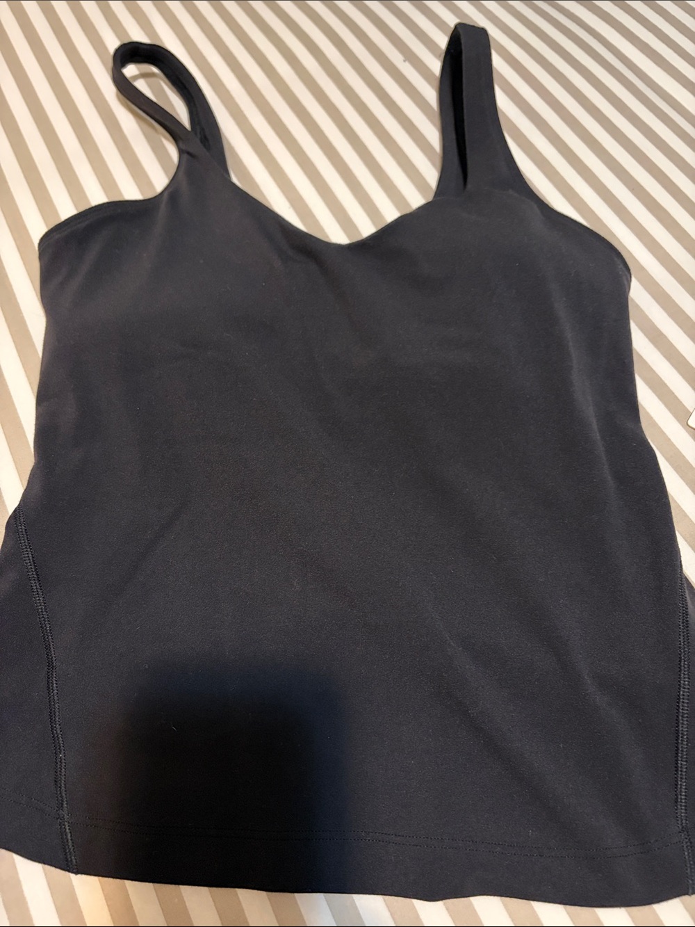 lululemon athletica Black Slim Tank